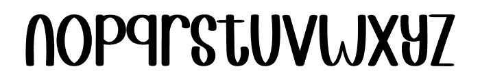 Lucky Retro Font LOWERCASE