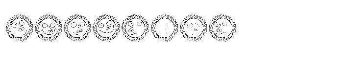 Lucky Sun Regular Font UPPERCASE