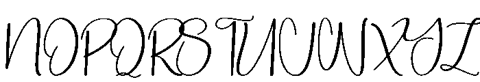 Lucky Font UPPERCASE