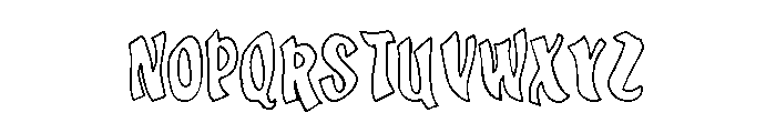 LuckyTricks Font UPPERCASE
