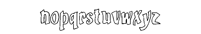 LuckyTricks Font LOWERCASE