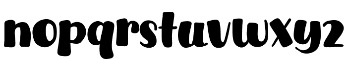 Luckybar Font LOWERCASE