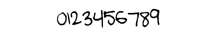 LucysScribblings Font OTHER CHARS