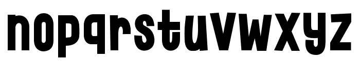 Lugate Font LOWERCASE