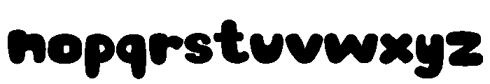 Lugue Font LOWERCASE