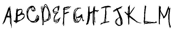Luhyouone Font UPPERCASE