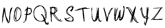 Luhyouone Font UPPERCASE