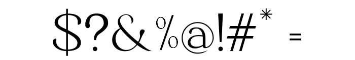 Luimp Font OTHER CHARS