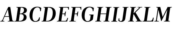 LuissSerif-BoldItalic Font UPPERCASE