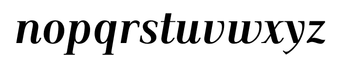 LuissSerif-BoldItalic Font LOWERCASE