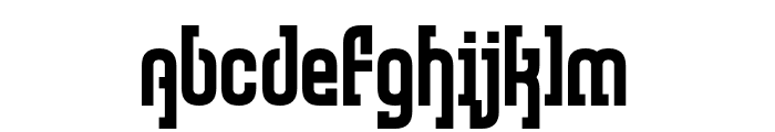 Lullaby Weight Font LOWERCASE