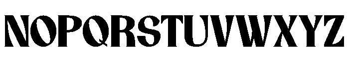 Lumiare Regular Font UPPERCASE