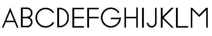 Lumin Sans Font UPPERCASE