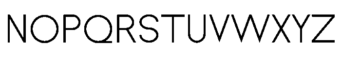 Lumin Sans Font UPPERCASE