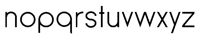 Lumin Sans Font LOWERCASE