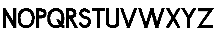 Lumnia Bold Font UPPERCASE