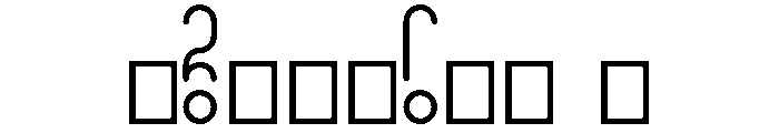 Lunacy Font OTHER CHARS