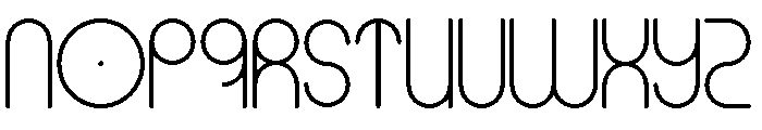 Lunacy Font UPPERCASE