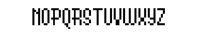 LunchMenu Font UPPERCASE