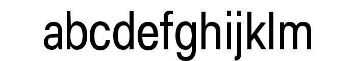 Lunchtype25 Condensed Regular Font LOWERCASE
