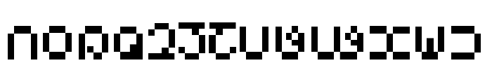 Lupanesque Pixel 2018 Font LOWERCASE