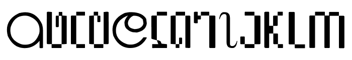 Lupanesque mixqueezed Font UPPERCASE