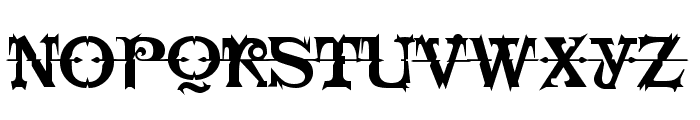 LushUs Medium Font UPPERCASE