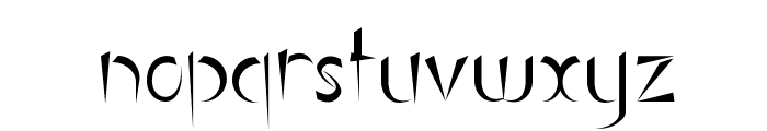 Luteous Font LOWERCASE