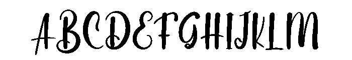 Lutfi Font UPPERCASE