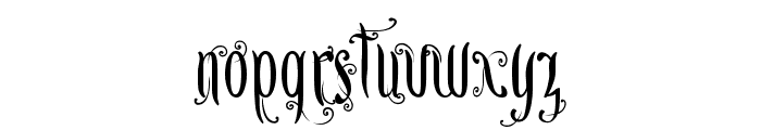 Lutin Flibuste Font LOWERCASE