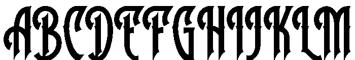 Luvertown Personal Use Only Reg Font UPPERCASE