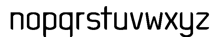 Lux-Montag Font LOWERCASE