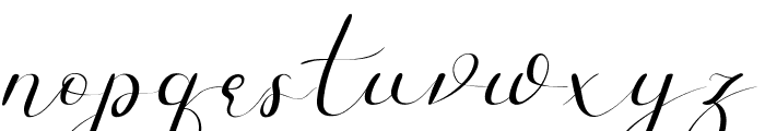 Lux Rose Demo Font LOWERCASE
