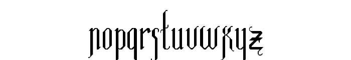 Luxembourg Regular Font LOWERCASE