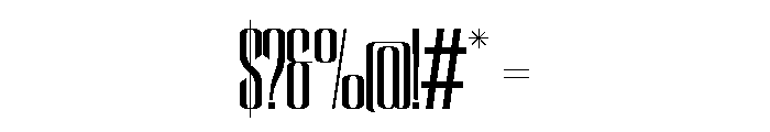 Luxena Regular Font OTHER CHARS