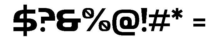 Luxes Regular Font OTHER CHARS