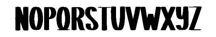 Luxury House Font UPPERCASE