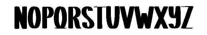 Luxury House Font LOWERCASE