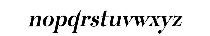 Luciano Condensed Italic Font LOWERCASE