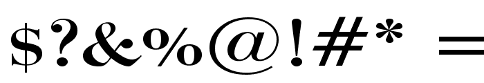 Luciano Wide Normal Font OTHER CHARS