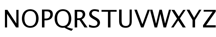 Lucida Sans Regular Font UPPERCASE