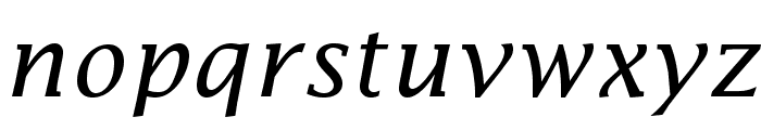 LucidaMathStd-Italic Font LOWERCASE