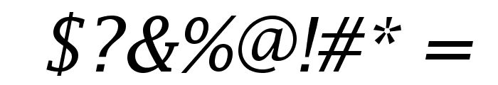 LucidaStd-Italic Font OTHER CHARS
