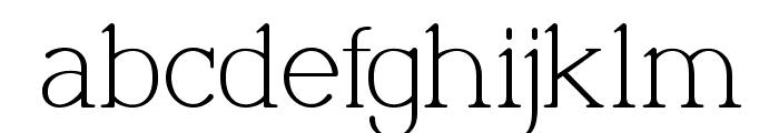 Luminage Font LOWERCASE