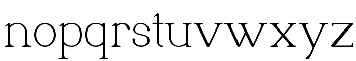 Luminage Font LOWERCASE