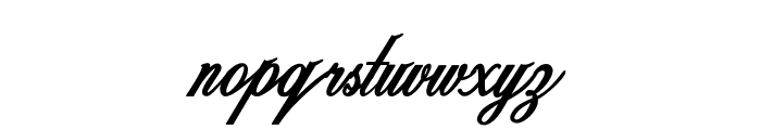 Luvia-BoldItalic Font LOWERCASE