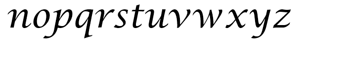 Lucida Calligraphy Regular Font LOWERCASE