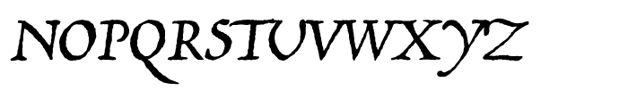 Ludovico Woodcut Font UPPERCASE