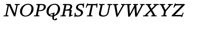 Luminance Italic Font UPPERCASE