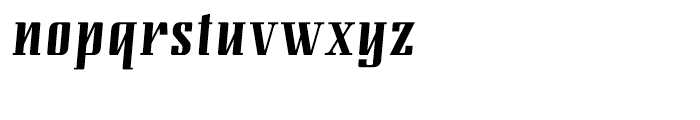 Lunda Modern Regular Font LOWERCASE